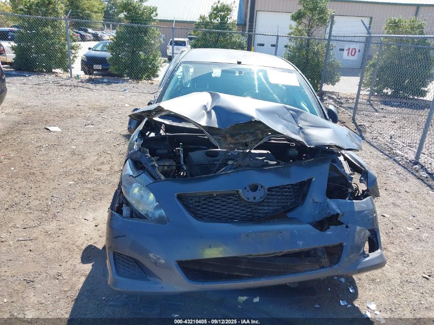 2010 Toyota Corolla Le VIN: 2T1BU4EE2AC311686 Lot: 43210405