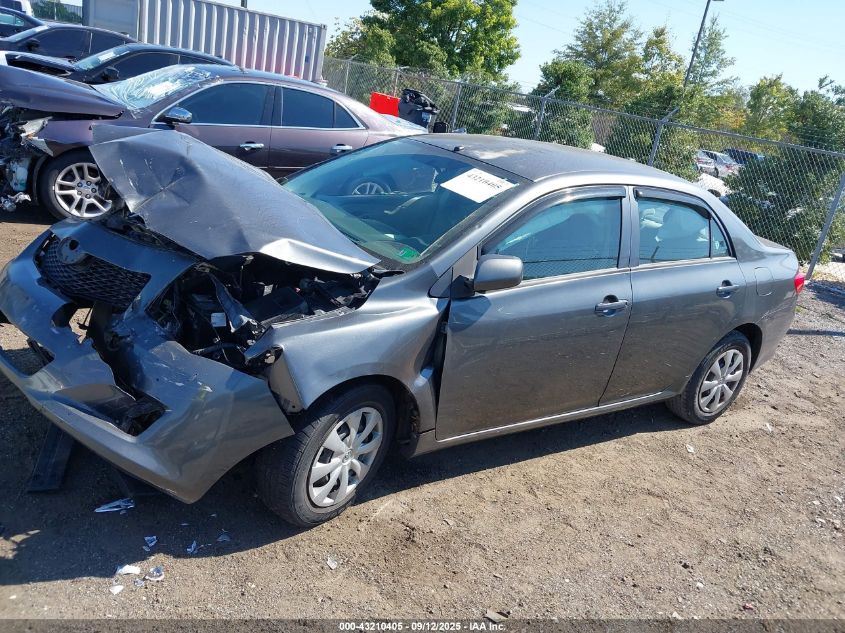 2010 Toyota Corolla Le VIN: 2T1BU4EE2AC311686 Lot: 43210405