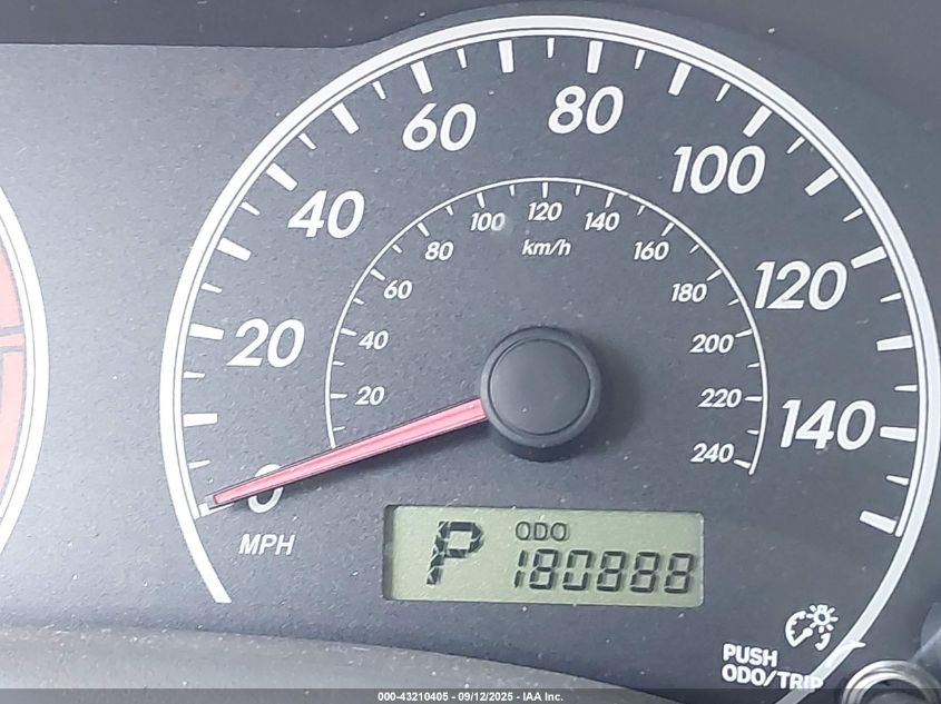 2010 Toyota Corolla Le VIN: 2T1BU4EE2AC311686 Lot: 43210405