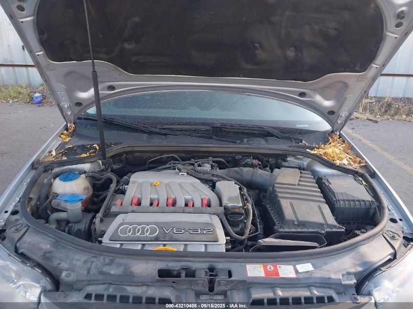 2006 Audi A3 3.2 S Line VIN: WAUKD78P66A081190 Lot: 43210408