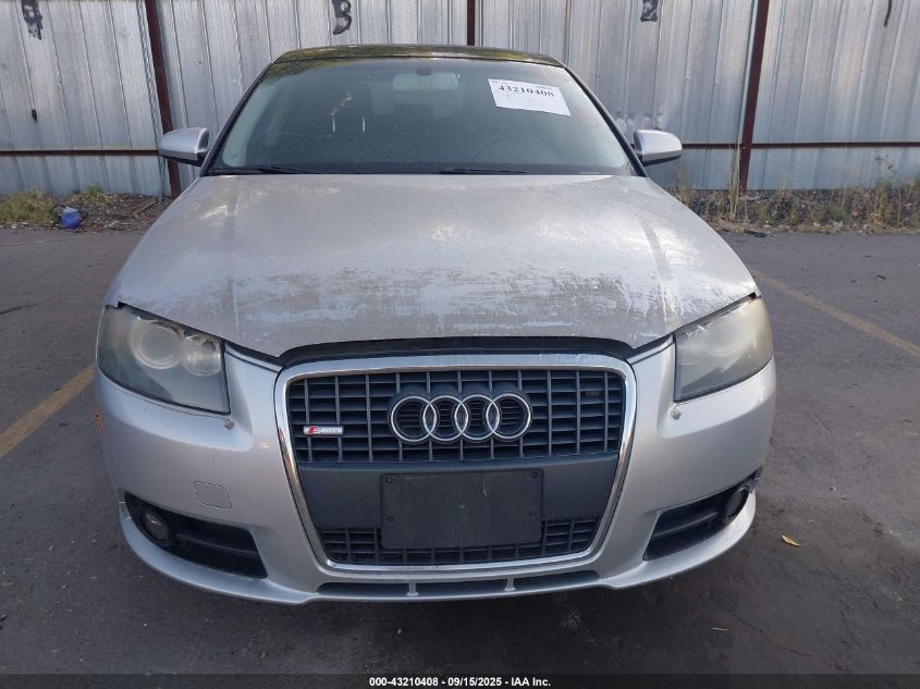 2006 Audi A3 3.2 S Line VIN: WAUKD78P66A081190 Lot: 43210408