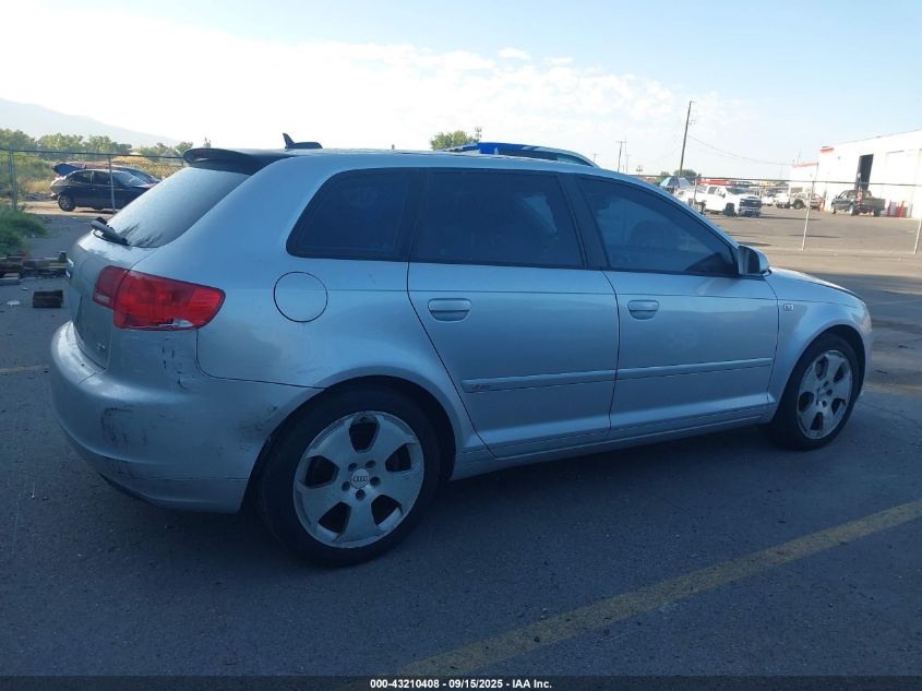 2006 Audi A3 3.2 S Line VIN: WAUKD78P66A081190 Lot: 43210408