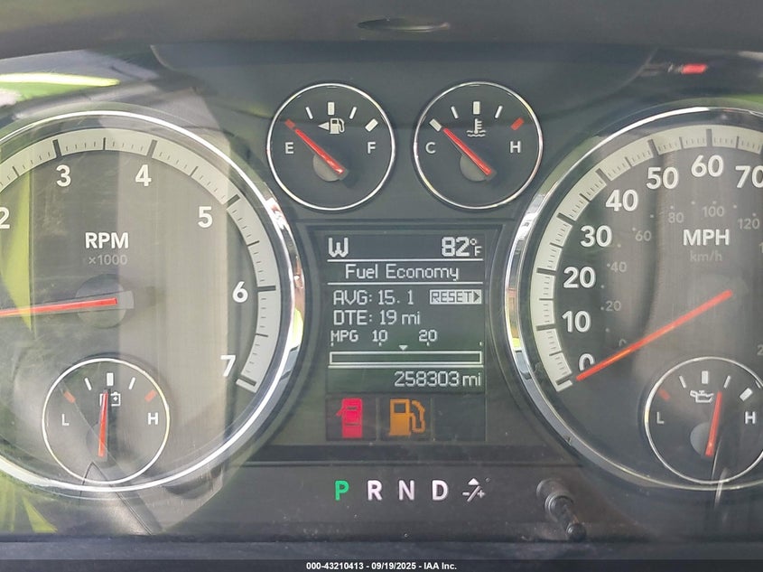 2011 Ram Ram 1500 Slt VIN: 1D7RB1GT1BS637919 Lot: 43210413