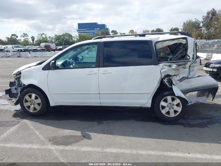 2006 Toyota Sienna Le VIN: 5TDZA23CX6S586301 Lot: 43210429