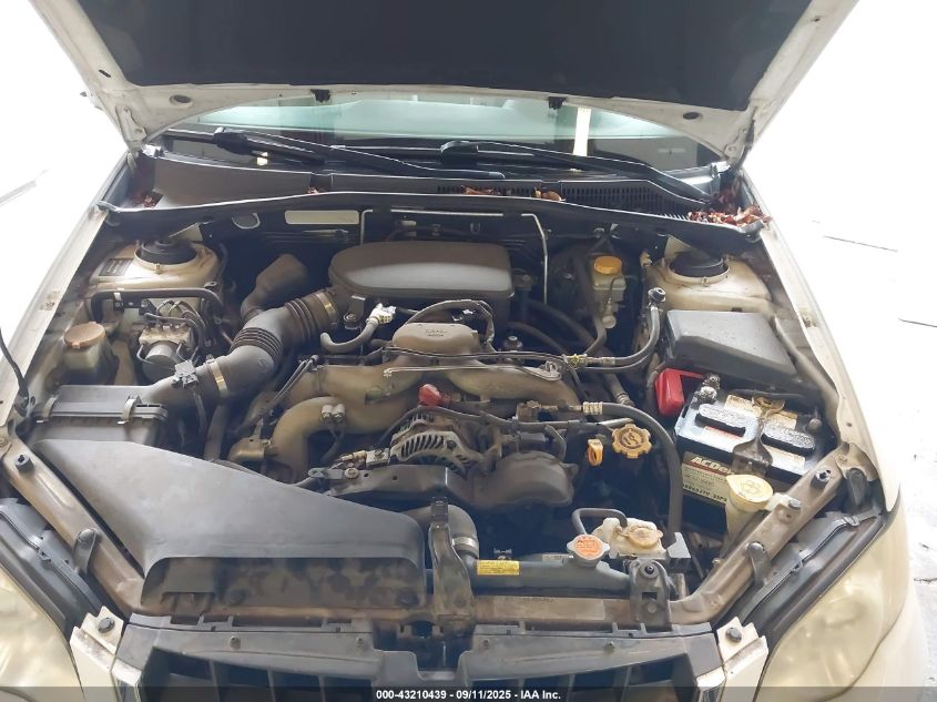 2008 Subaru Outback 2.5I/2.5I L.l. Bean Edition VIN: 4S4BP61CX87346653 Lot: 43210439