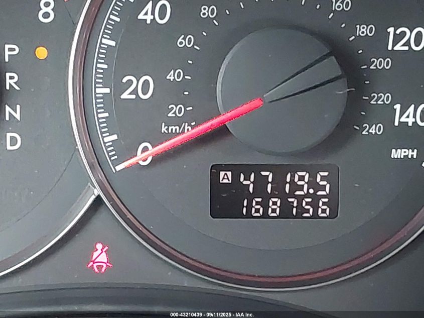 2008 Subaru Outback 2.5I/2.5I L.l. Bean Edition VIN: 4S4BP61CX87346653 Lot: 43210439