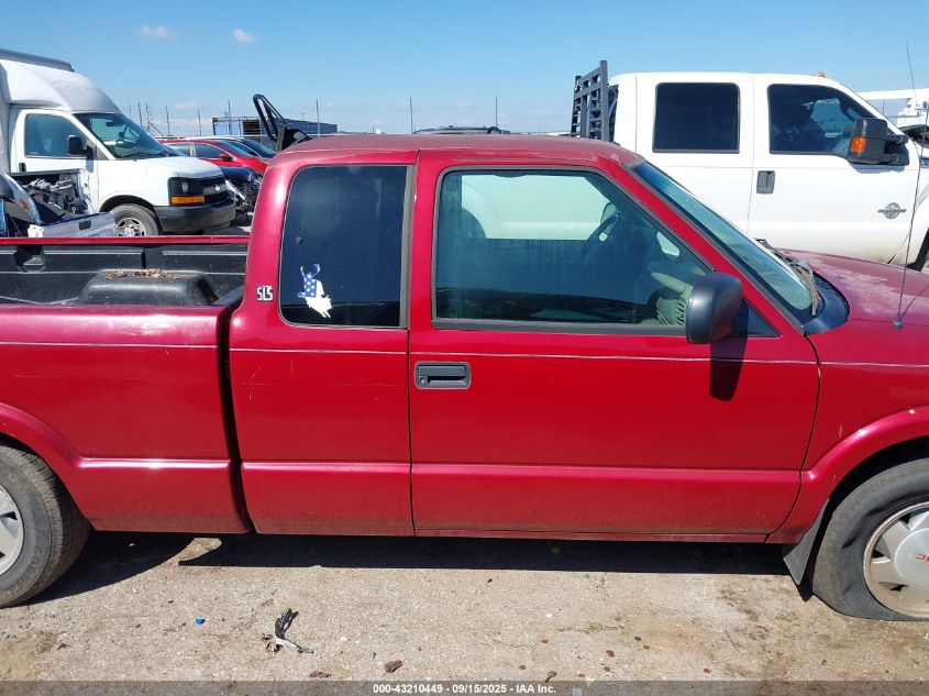 2002 GMC Sonoma Sls VIN: 1GTCS19W728160899 Lot: 43210449