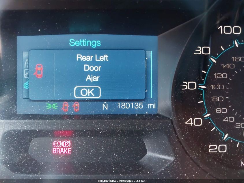 2014 Ford Explorer VIN: 1FM5K7B8XEGC36001 Lot: 43210452