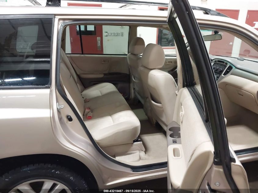 2006 Toyota Highlander Hybrid V6 VIN: JTEDW21A960014129 Lot: 43210467