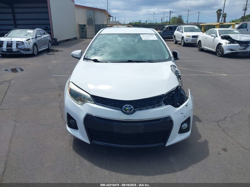 2014 Toyota Corolla S/S Plus/S Premium VIN: 5YFBURHE7EP178227 Lot: 43210470