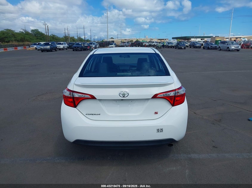 2014 Toyota Corolla S/S Plus/S Premium VIN: 5YFBURHE7EP178227 Lot: 43210470