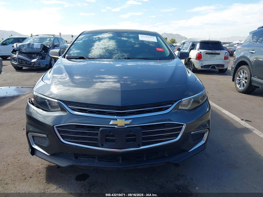 2017 Chevrolet Malibu Ls VIN: 1G1ZB5ST5HF289044 Lot: 43210471