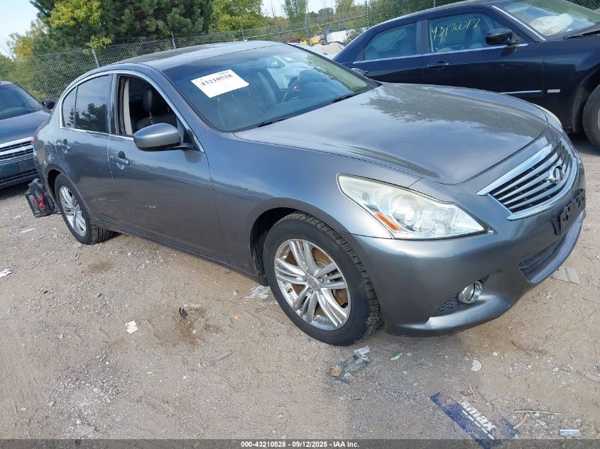 2013 INFINITI G37X - JN1CV6AR5DM766225