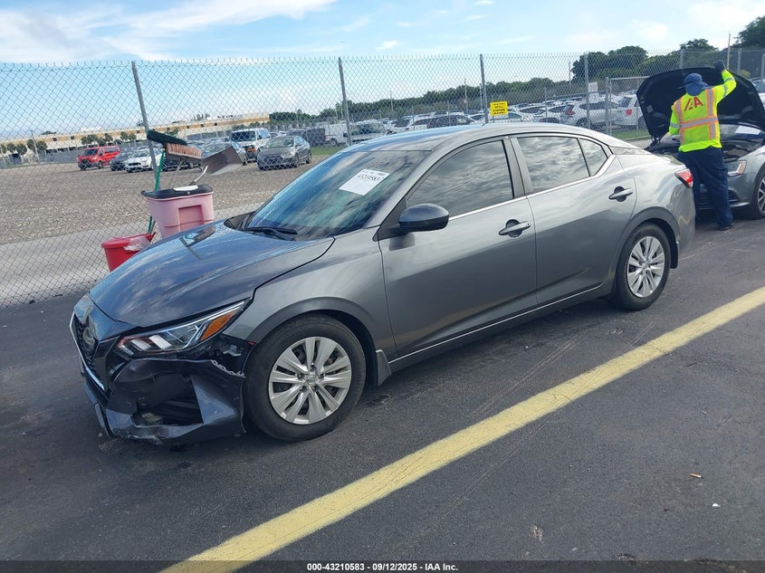 2021 NISSAN SENTRA S XTRONIC CVT 3N1AB8BV3MY229194