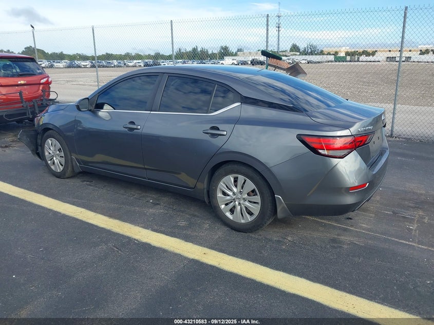 2021 NISSAN SENTRA S XTRONIC CVT 3N1AB8BV3MY229194