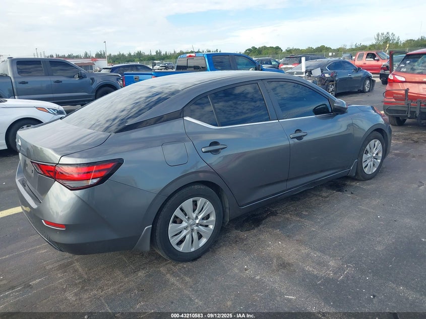 2021 NISSAN SENTRA S XTRONIC CVT 3N1AB8BV3MY229194