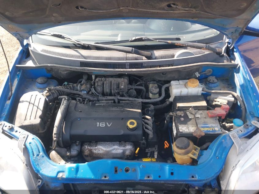 2008 Chevrolet Aveo Lt VIN: KL1TG55698B078545 Lot: 43210621