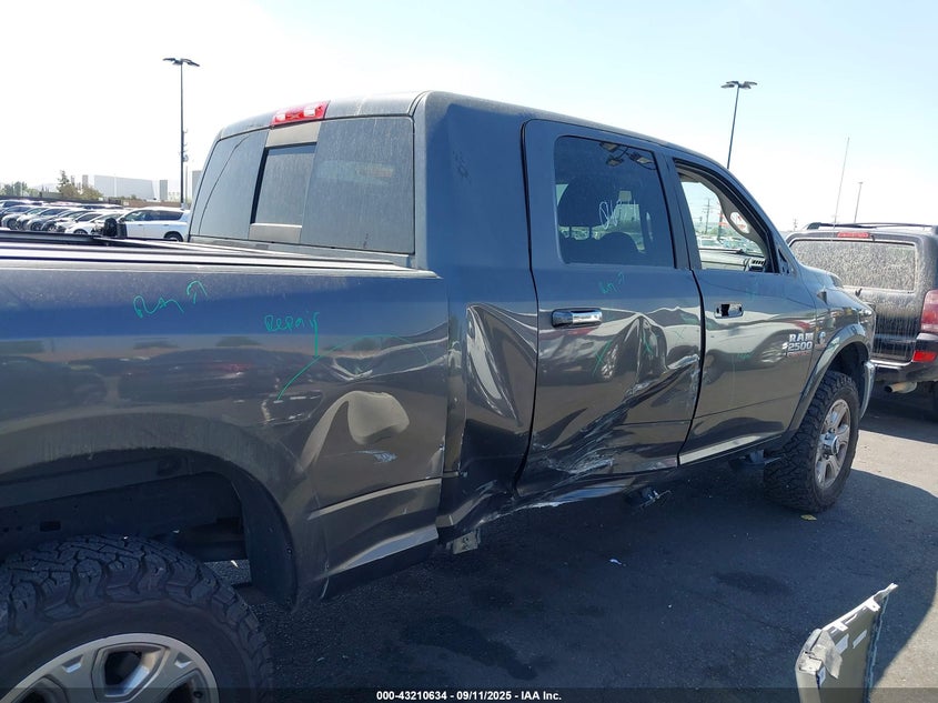 2017 RAM 2500 LARAMIE  4X4 6'4 BOX - 3C6UR5NL7HG568767