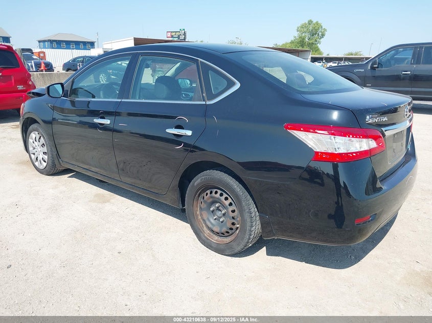 2014 NISSAN SENTRA S 3N1AB7AP1EL682693