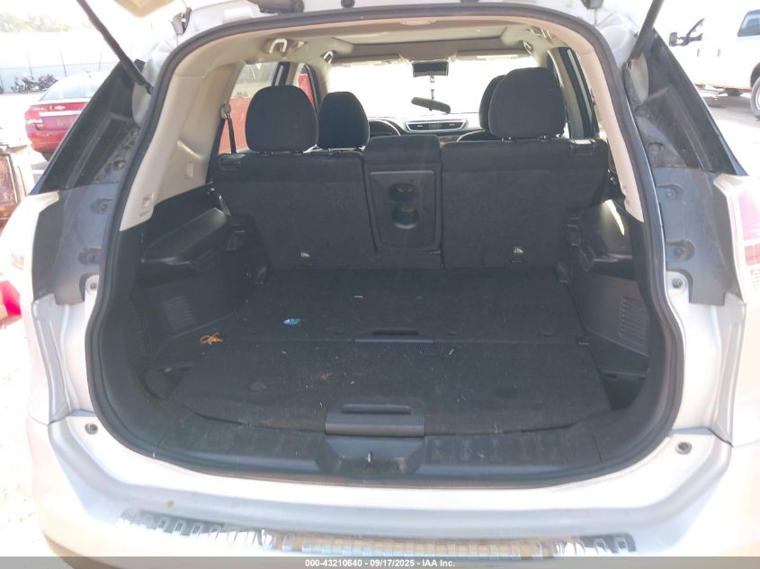 2016 Nissan Rogue Sv VIN: 5N1AT2MTXGC771100 Lot: 43210640