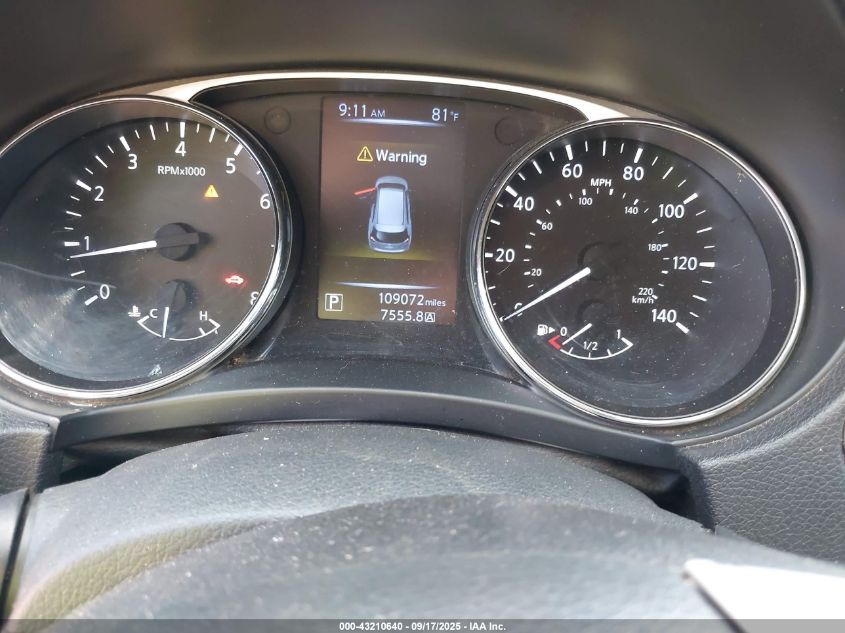 2016 Nissan Rogue Sv VIN: 5N1AT2MTXGC771100 Lot: 43210640