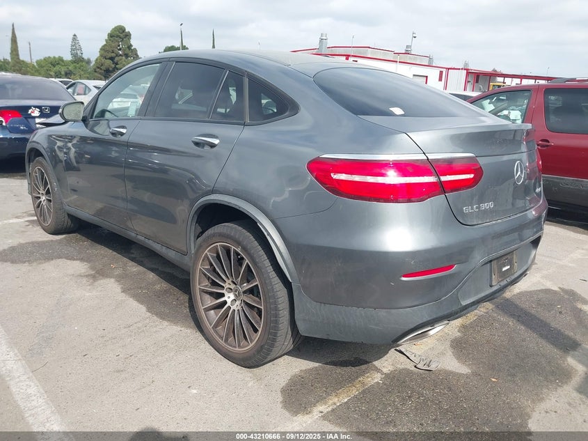 2018 MERCEDES-BENZ GLC 300 COUPE 4MATIC WDC0J4KB8JF295098
