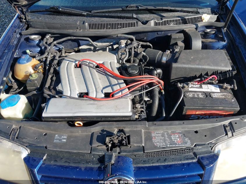 2001 Volkswagen Jetta Glx VIN: 3VWTG69M81M162018 Lot: 43210684