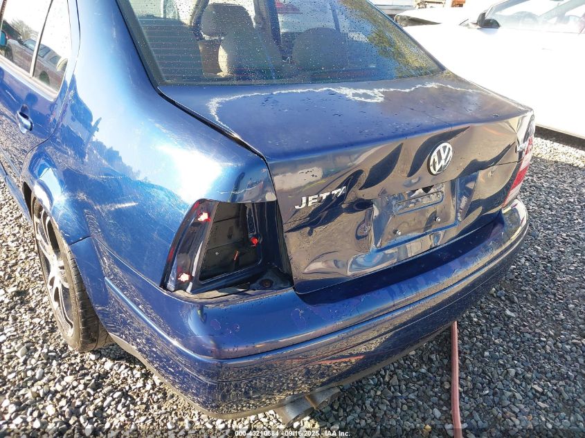2001 Volkswagen Jetta Glx VIN: 3VWTG69M81M162018 Lot: 43210684