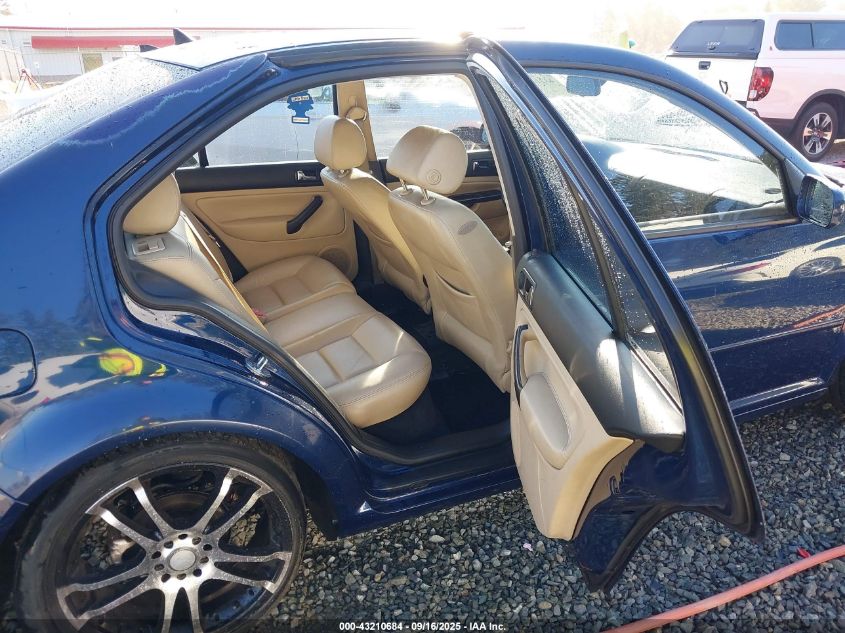 2001 Volkswagen Jetta Glx VIN: 3VWTG69M81M162018 Lot: 43210684