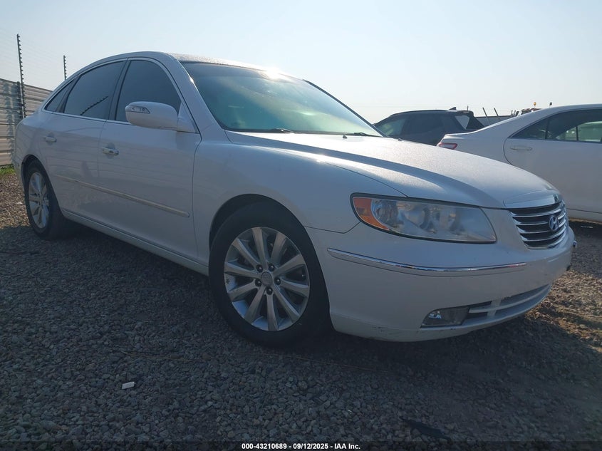 KMHFC46F39A371404 2009 Hyundai Azera Limited auction photo 1