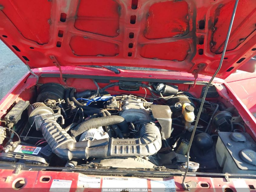 1992 Ford Ranger VIN: 1FTCR10U9NEA62717 Lot: 43210694