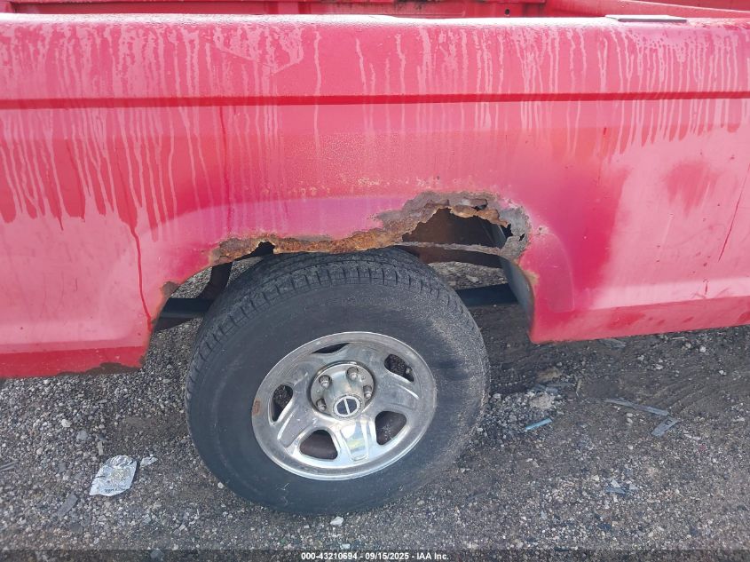 1992 Ford Ranger VIN: 1FTCR10U9NEA62717 Lot: 43210694