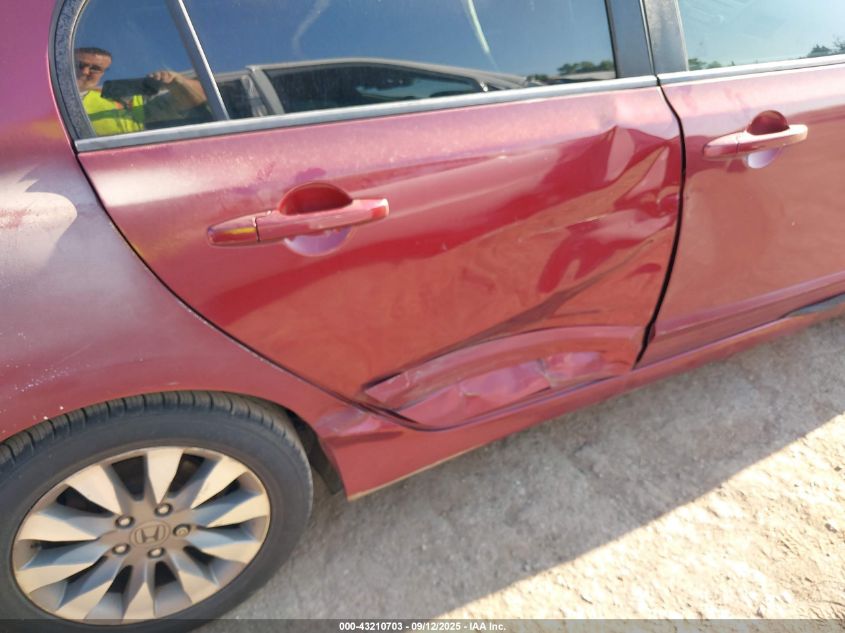 2010 Honda Civic Ex-L VIN: 2HGFA1F97AH525638 Lot: 43210703