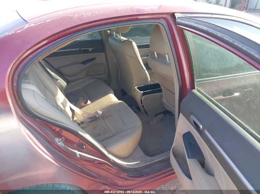 2010 Honda Civic Ex-L VIN: 2HGFA1F97AH525638 Lot: 43210703