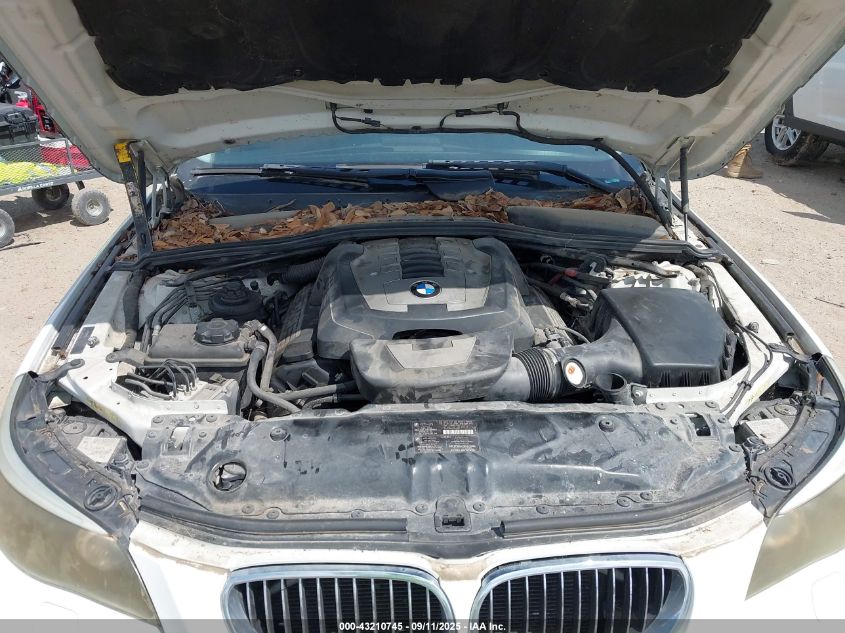 2008 BMW 550I VIN: WBANW53588CT50041 Lot: 43210745