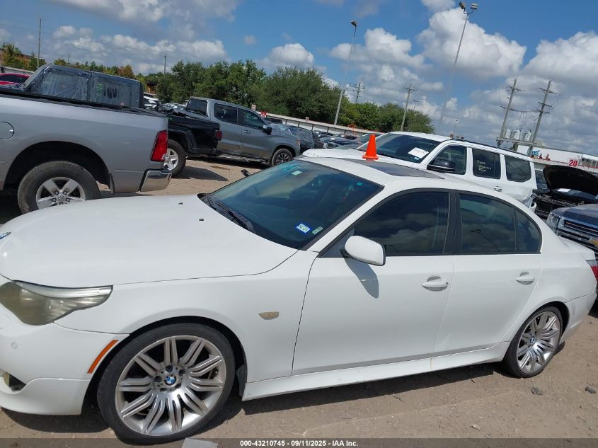 2008 BMW 550I VIN: WBANW53588CT50041 Lot: 43210745