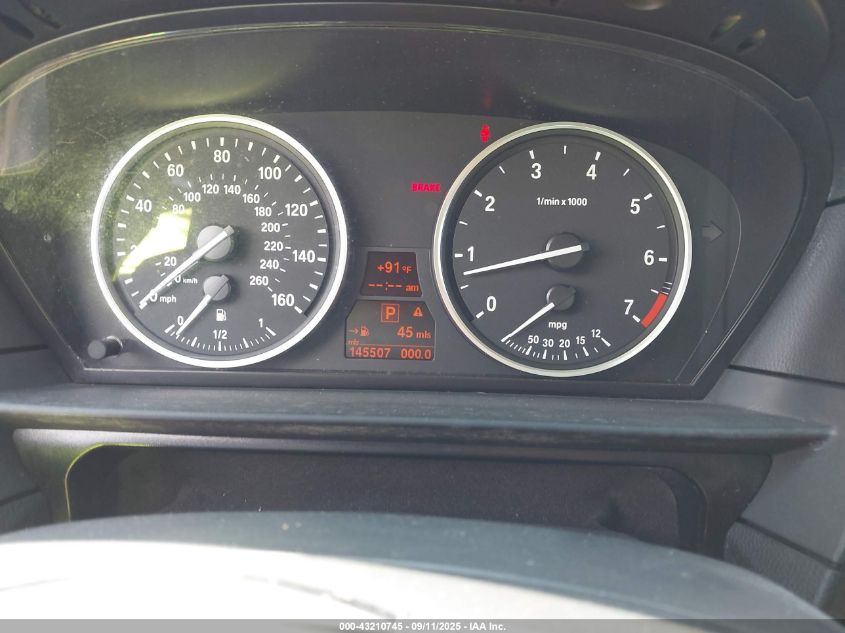 2008 BMW 550I VIN: WBANW53588CT50041 Lot: 43210745