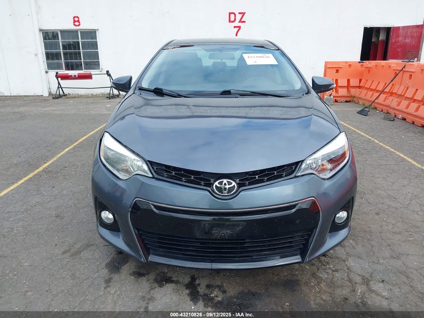 2016 Toyota Corolla S Plus VIN: 2T1BURHE0GC628996 Lot: 43210826