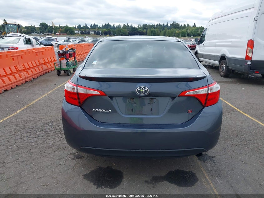 2016 Toyota Corolla S Plus VIN: 2T1BURHE0GC628996 Lot: 43210826