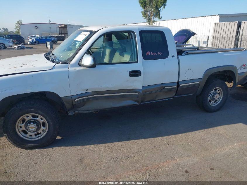 2000 Chevrolet Silverado 2500 Ls VIN: 1GCGK29U9YE254427 Lot: 43210832