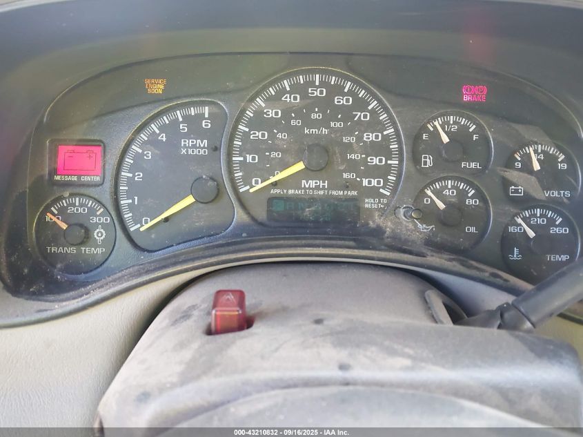 2000 Chevrolet Silverado 2500 Ls VIN: 1GCGK29U9YE254427 Lot: 43210832