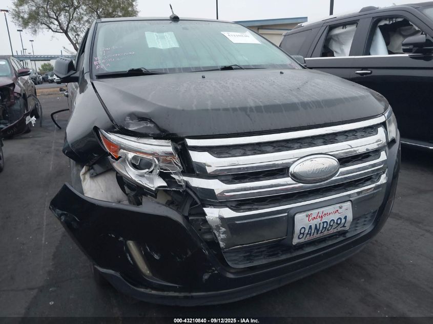 2013 Ford Edge Sel VIN: 2FMDK3JC6DBE18987 Lot: 43210840