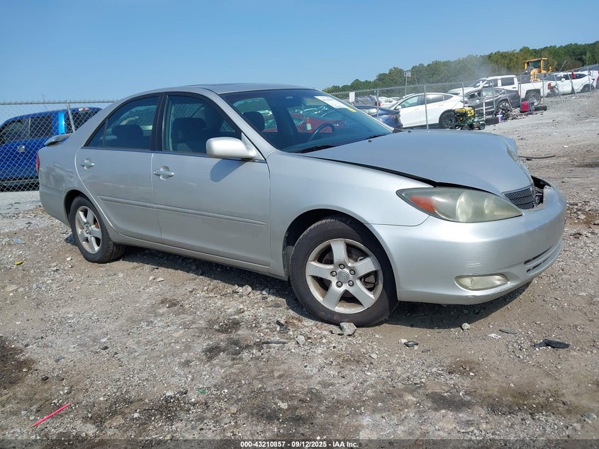 2004 Toyota Camry Se V6 silver sedan gasoline 4T1BA32K44U034345 photo #1