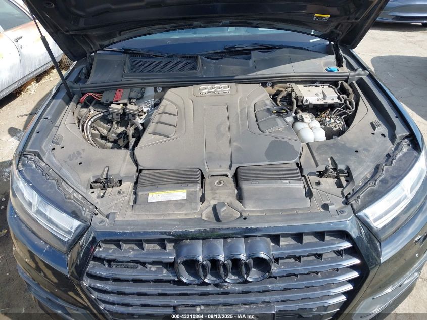 2018 Audi Q7 3.0T Premium VIN: WA1VAAF72JD007470 Lot: 43210864