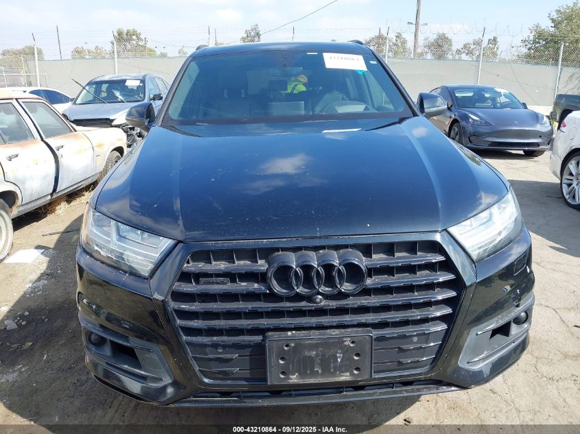 2018 Audi Q7 3.0T Premium VIN: WA1VAAF72JD007470 Lot: 43210864