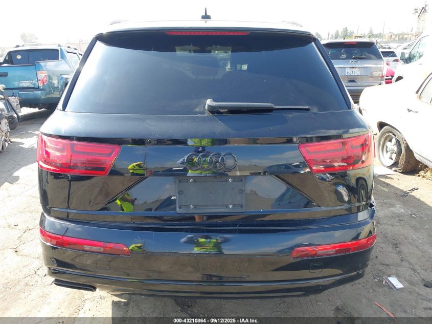 2018 Audi Q7 3.0T Premium VIN: WA1VAAF72JD007470 Lot: 43210864
