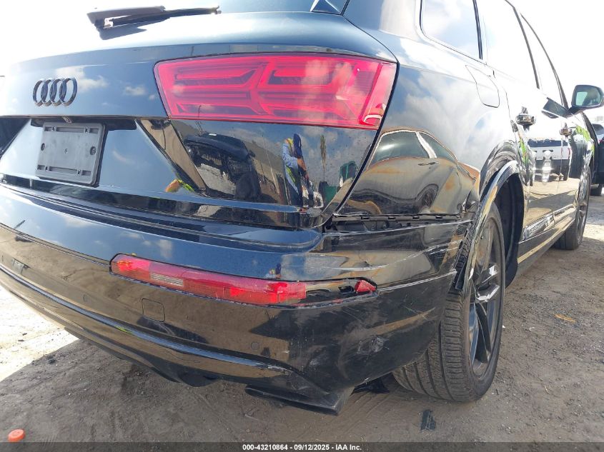 2018 Audi Q7 3.0T Premium VIN: WA1VAAF72JD007470 Lot: 43210864