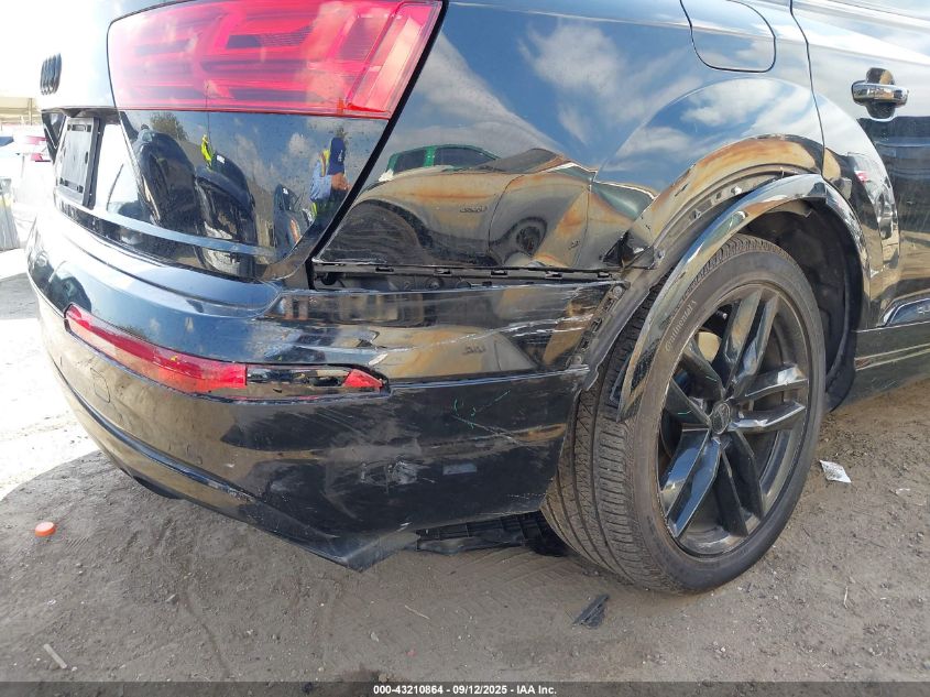 2018 Audi Q7 3.0T Premium VIN: WA1VAAF72JD007470 Lot: 43210864