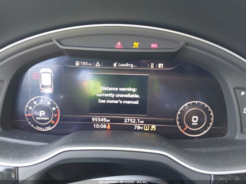 2018 Audi Q7 3.0T Premium VIN: WA1VAAF72JD007470 Lot: 43210864