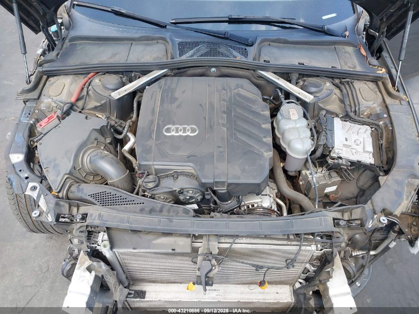 2021 Audi A4 Premium Plus 45 Tfsi S Line Quattro S Tronic VIN: WAUEAAF45MA074577 Lot: 43210886